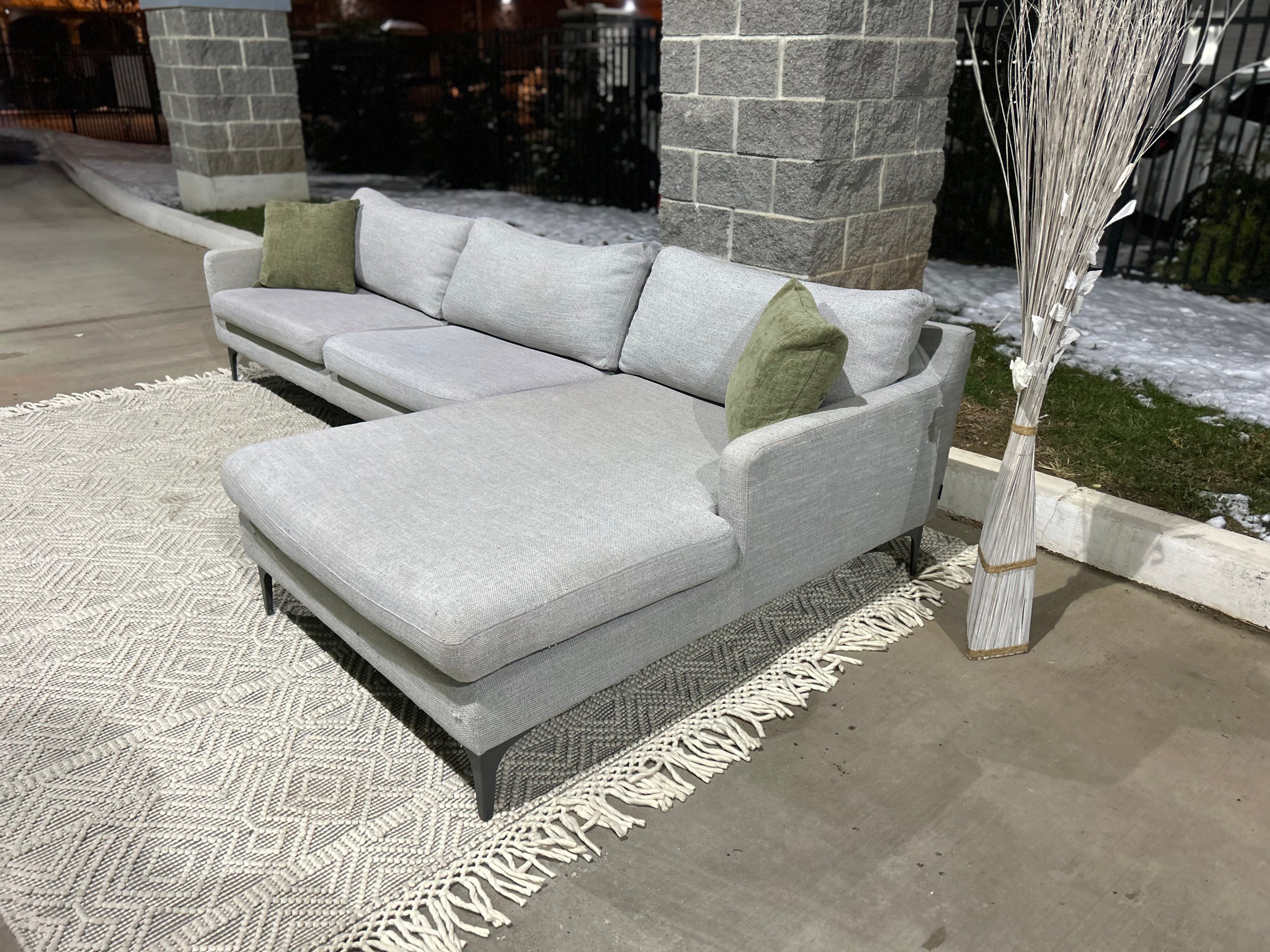 Jones 2 - Piece Upholstered Chaise Sectional