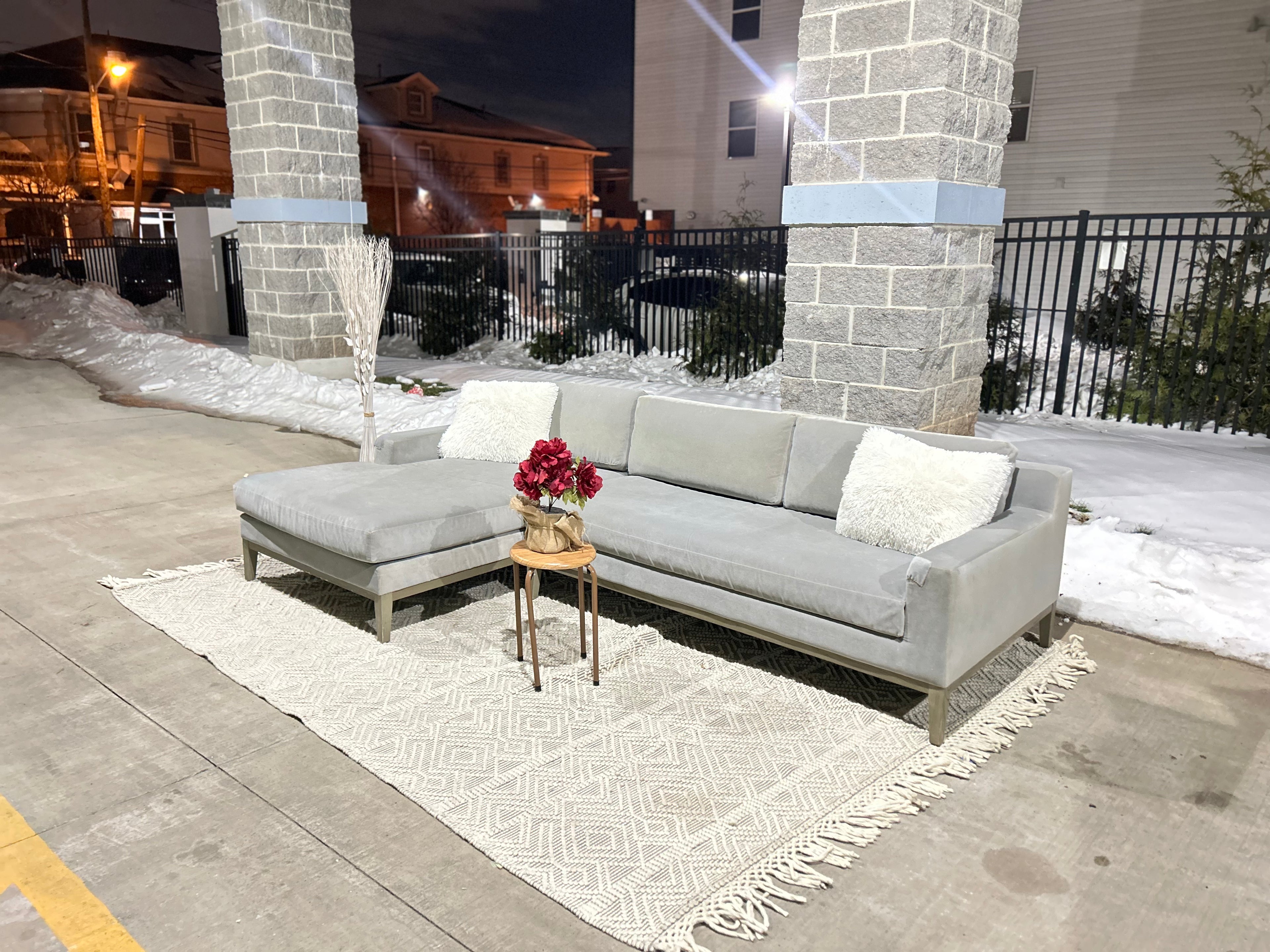 Restoration Hardware Italia Track Arm Sectional