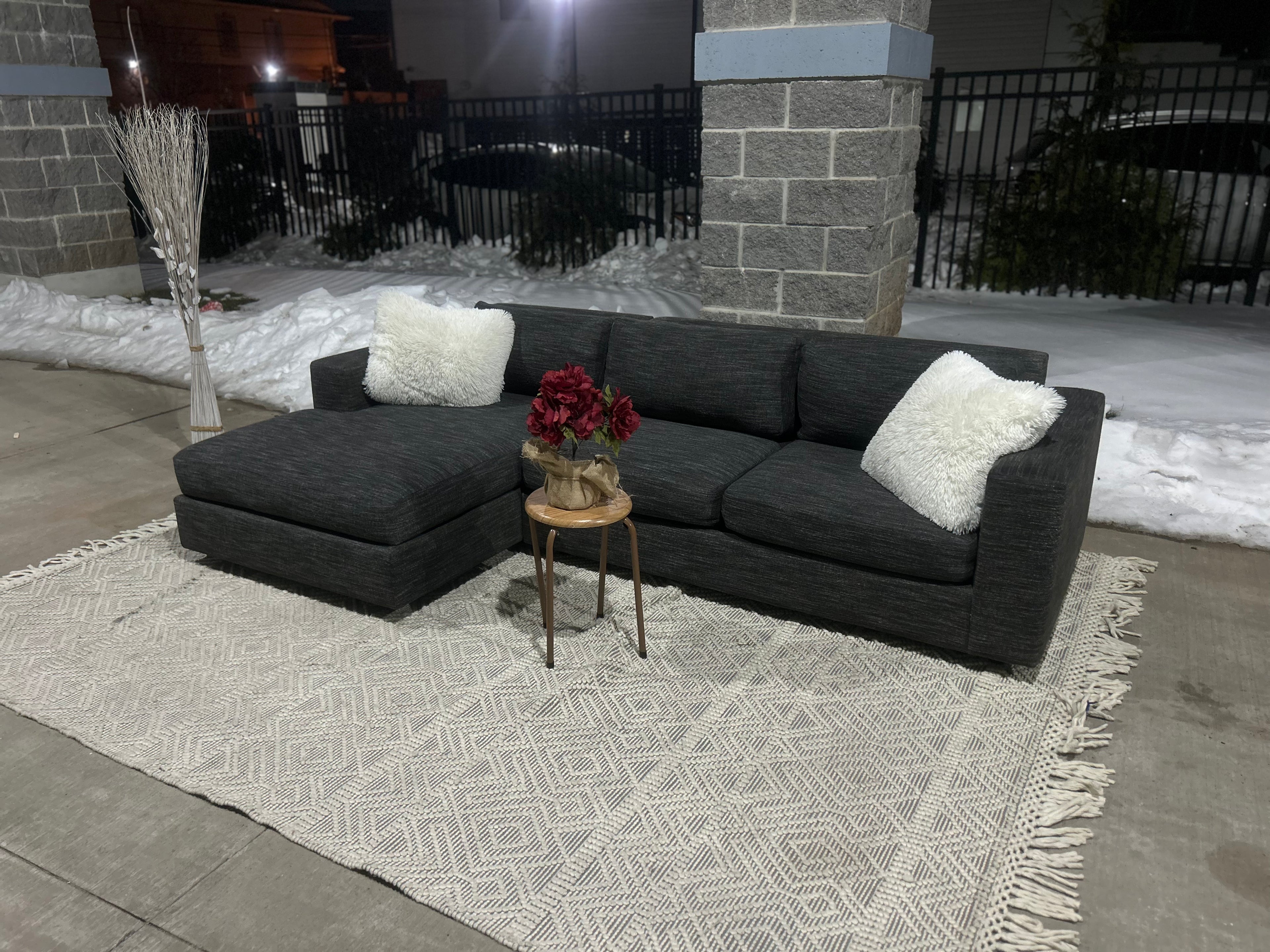 West Elm Urban 2Pc Sectional